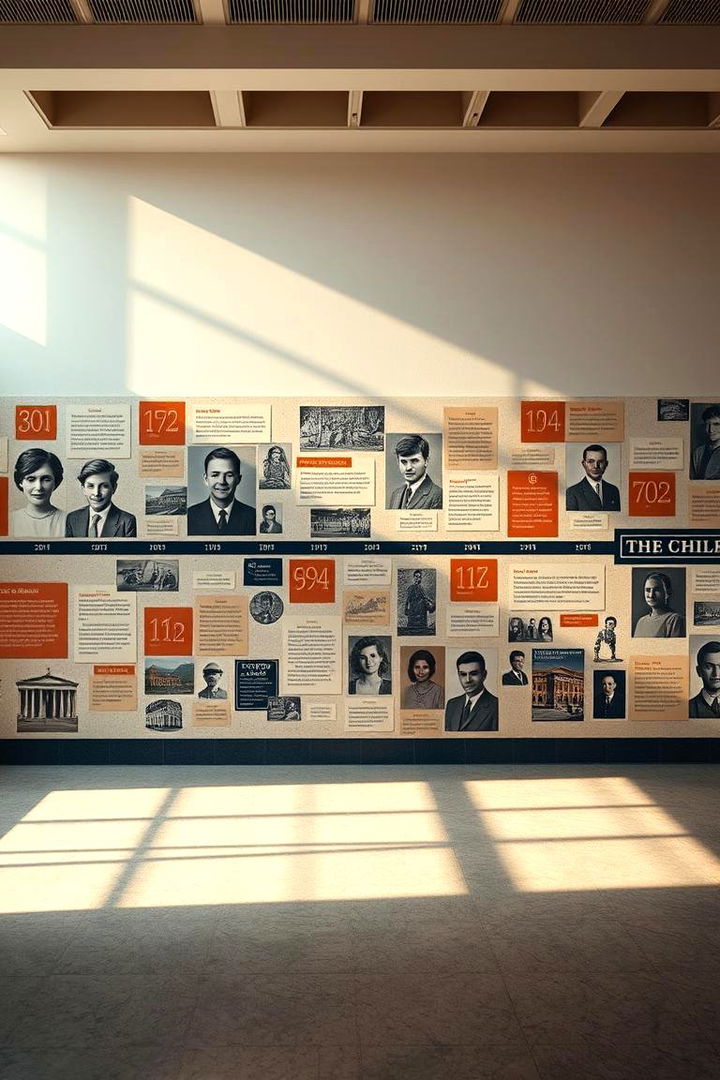 School History Timeline Mural - School Mural Ideas to Inspire Creativity and Community