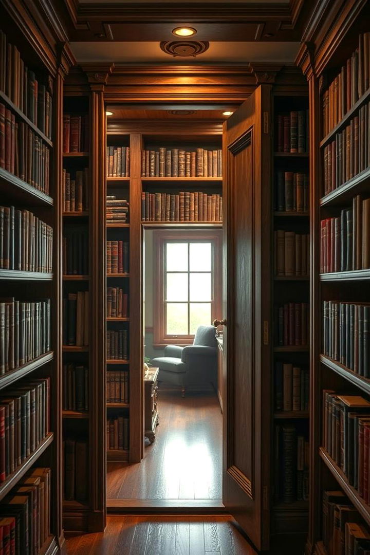 Secret Bookcase Portal - Hidden Door Designs: Creative Secret Storage Solutions