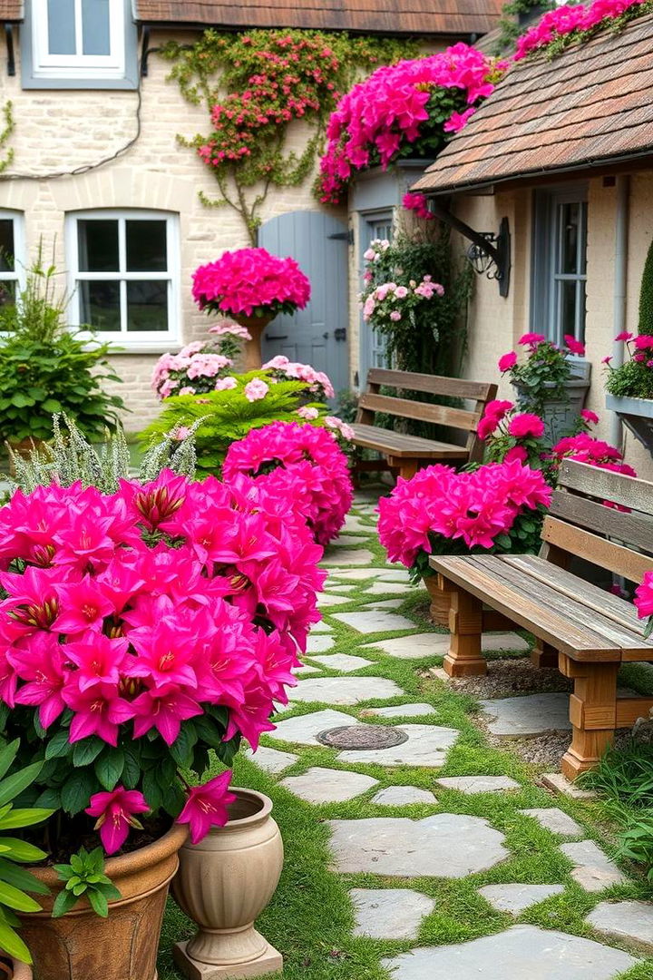 Serene Cottage Azalea Garden - Azalea Garden Ideas to Brighten Your Landscape