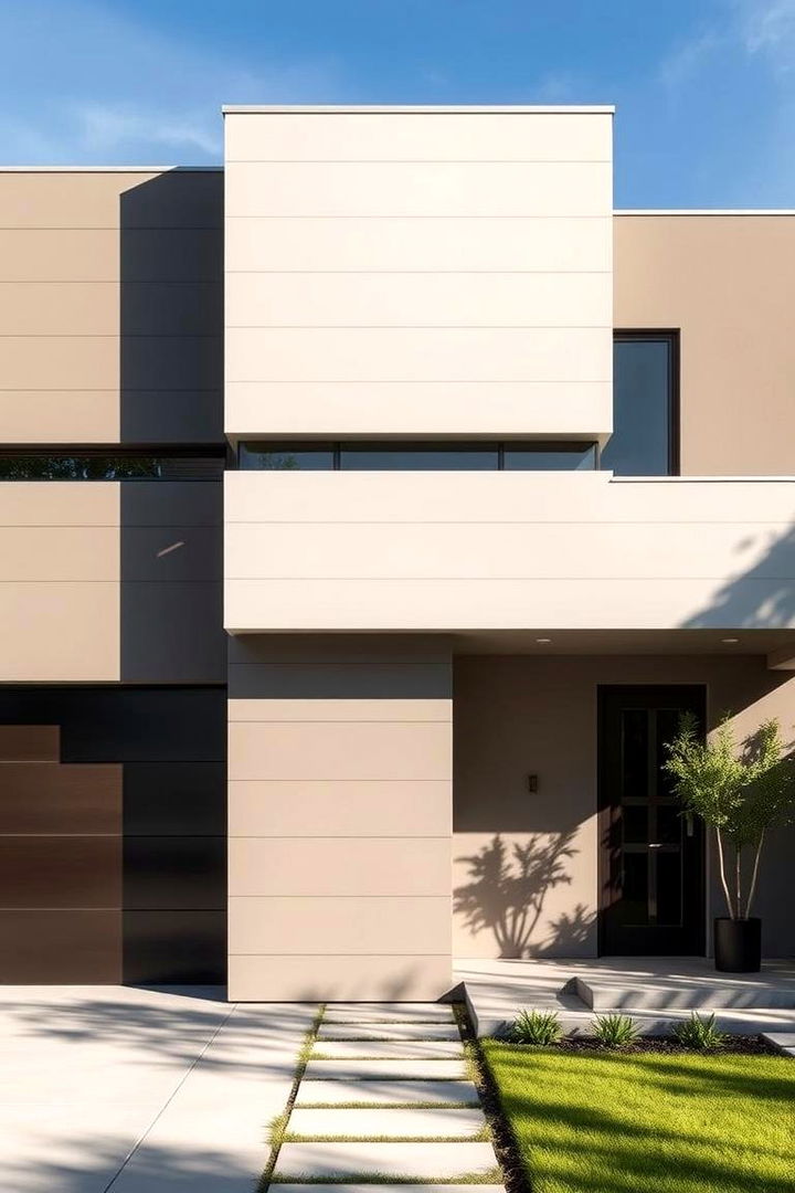 Sleek Horizontal Panels - Modern Siding Ideas for a Sleek Home Exterior