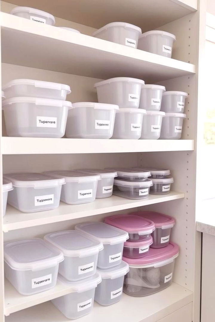 Smart Lid Matching - Tupperware Organization Hacks for Clutter-Free Kitchens