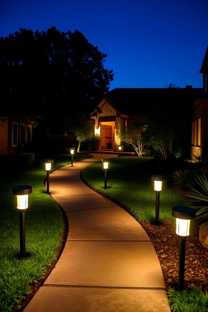 Solar Pathway Lights - Backyard Lighting Ideas to Illuminate Outdoor Spaces