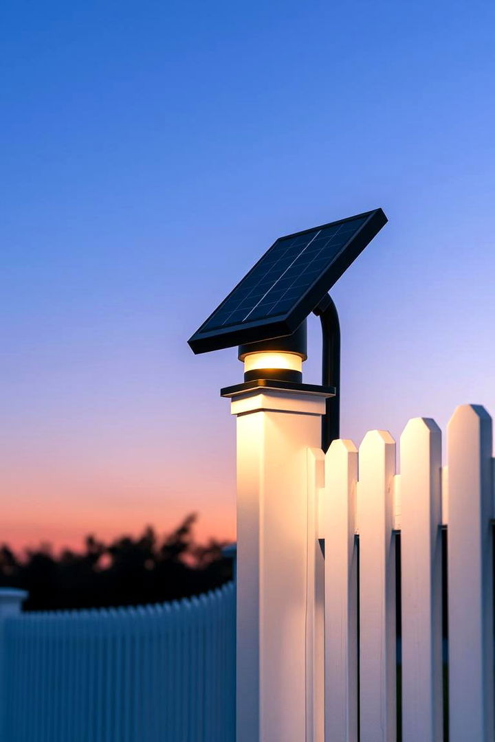 Solar Powered Post Lights - Fence Lighting Ideas to Illuminate Your Yard Stylishly