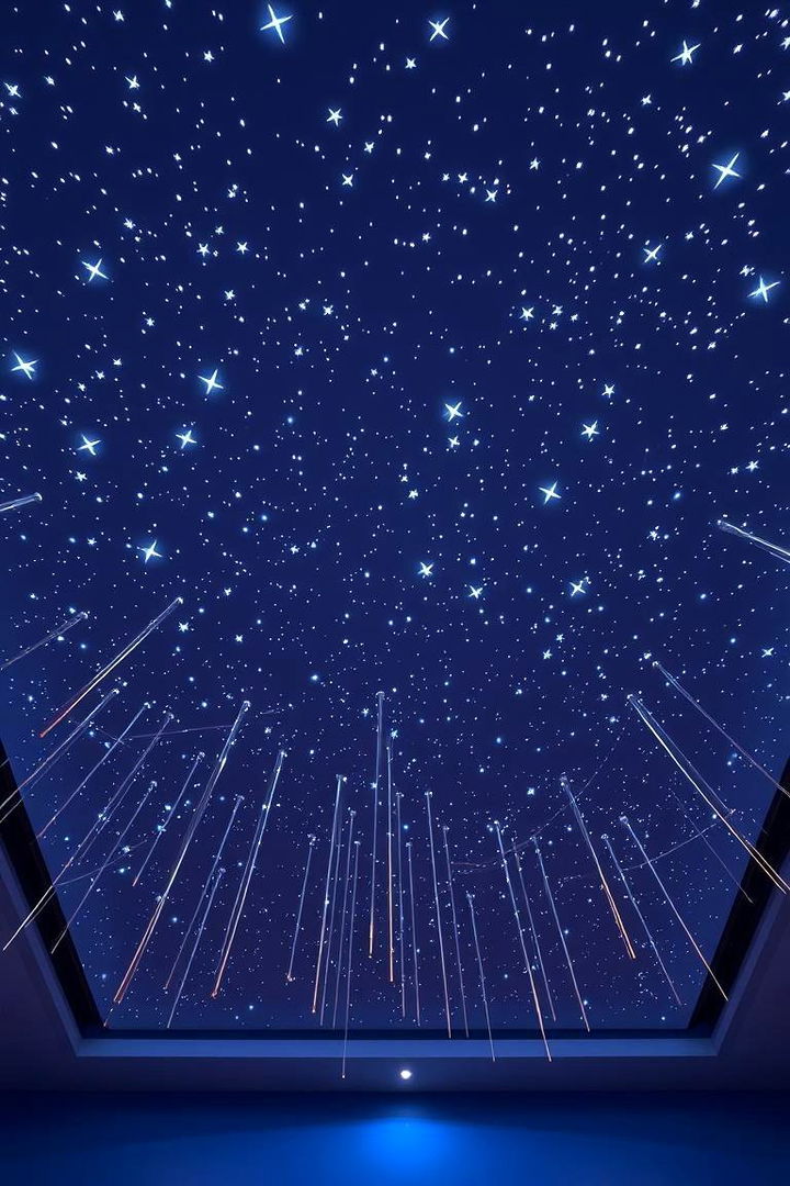 Starry Ceiling Designs - Space-Themed Room Ideas for Cosmic Interiors