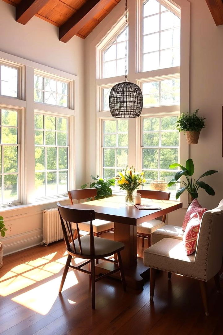 Sunlit Breakfast Nook - Bright Morning Room Ideas for Sunlit Breakfast Nooks