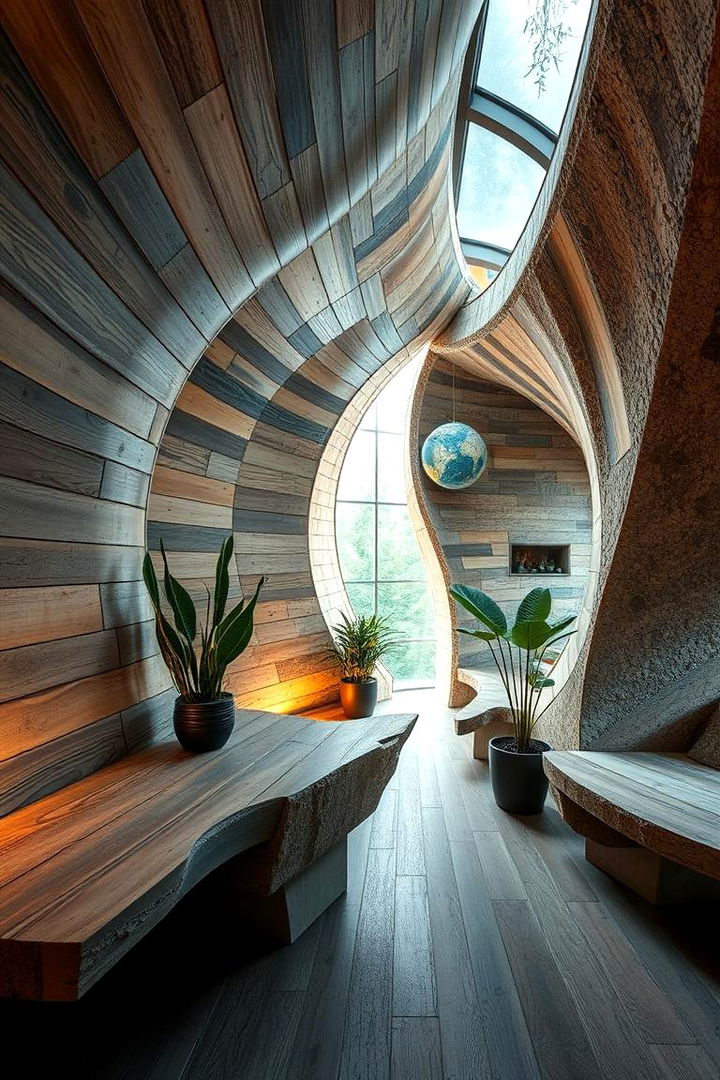 Sustainable Eco Conscious Materials - Futuristic 2200s Interior Design Innovations