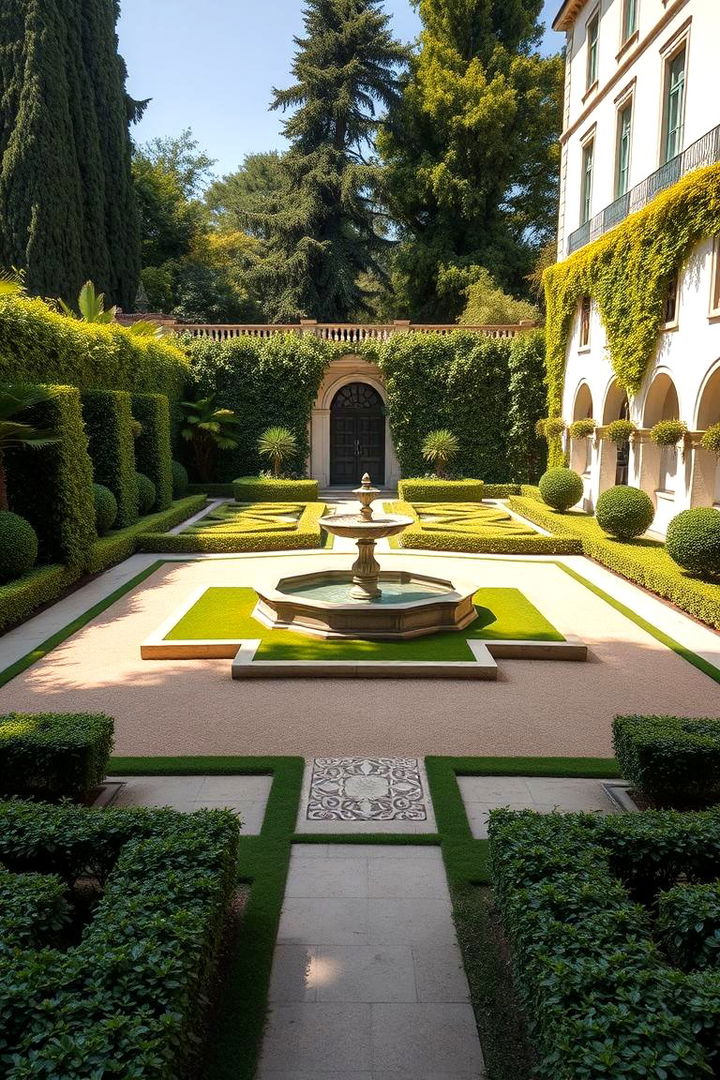 Symmetrical Layout Design - Formal Garden Ideas for Structured Elegance