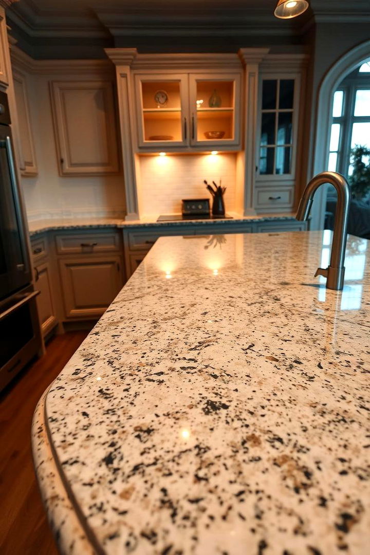 Timeless Classic Granite Countertops - Granite Kitchen Countertop Ideas for Luxurious Spaces