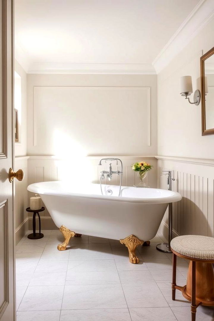 Timeless Clawfoot Bathtub - Traditional Bathroom Ideas for Vintage Charm