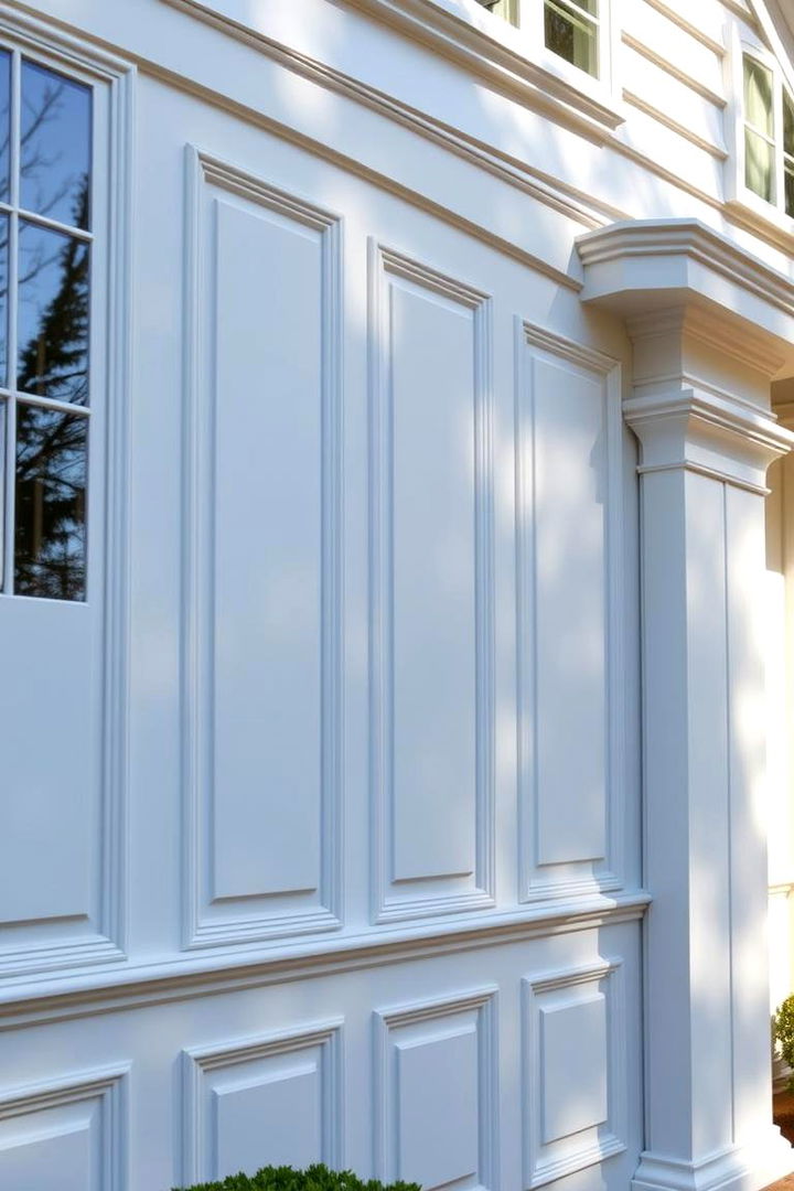 Timeless Colonial Revival Wainscoting - Exterior Wainscoting Design Ideas for Modern Homes