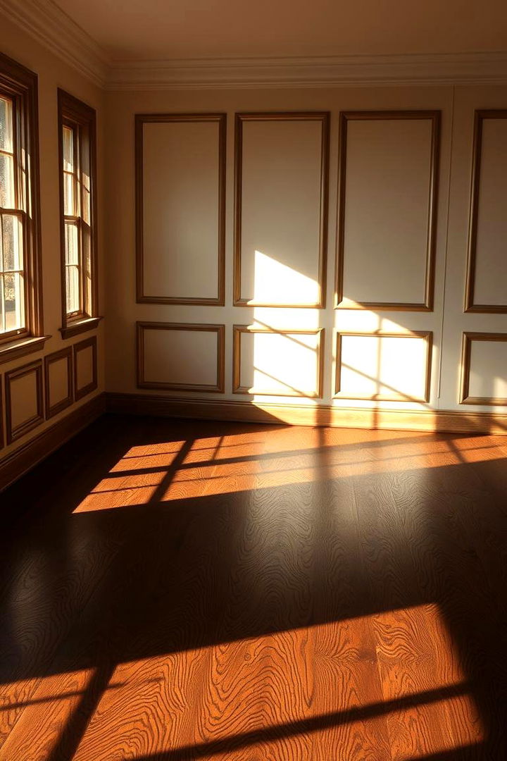 Timeless Elegance Classic Appeal - Dark Walnut Floors for Timeless Room Designs