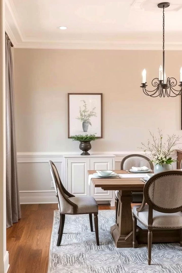 Timeless Neutrals - Dining Room Paint Colors to Refresh Your Space