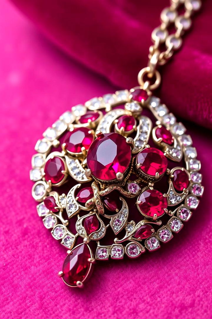 Timeless Ruby Jewelry - Ruby-Themed 40th Wedding Anniversary Gift Ideas