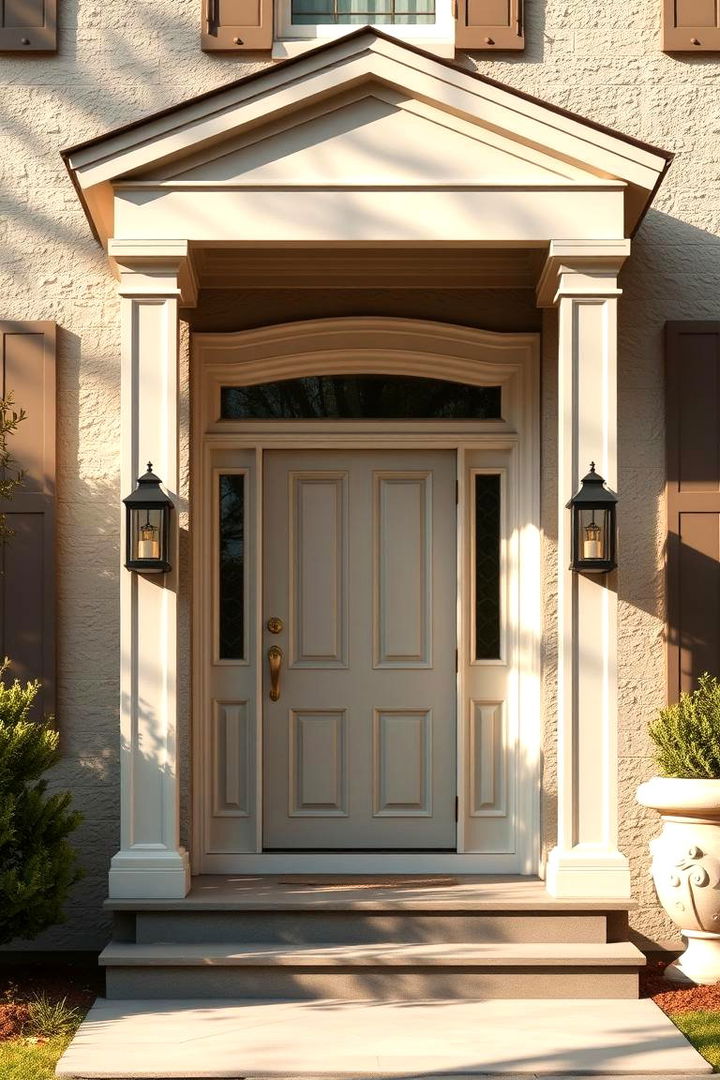 Timeless Warm Greige - Greige Exterior Paint Colors for Modern Home Facades
