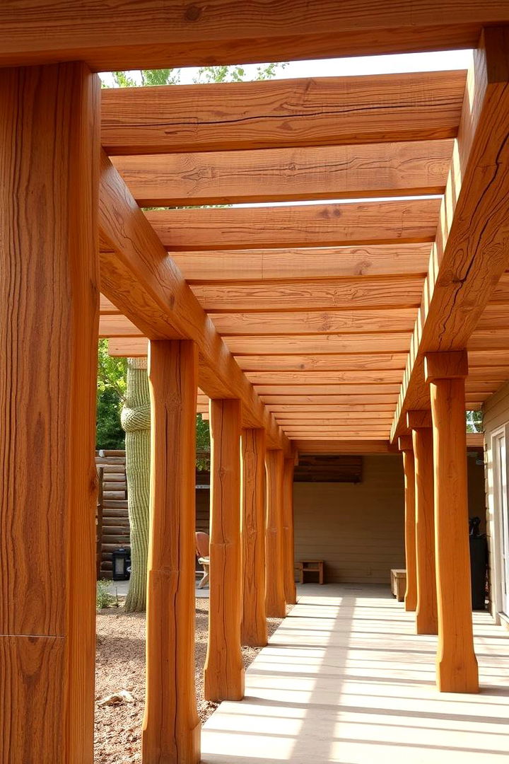 Timeless Wooden Plank Flooring - Pergola Flooring Ideas to Elevate Your Outdoor Entertaining