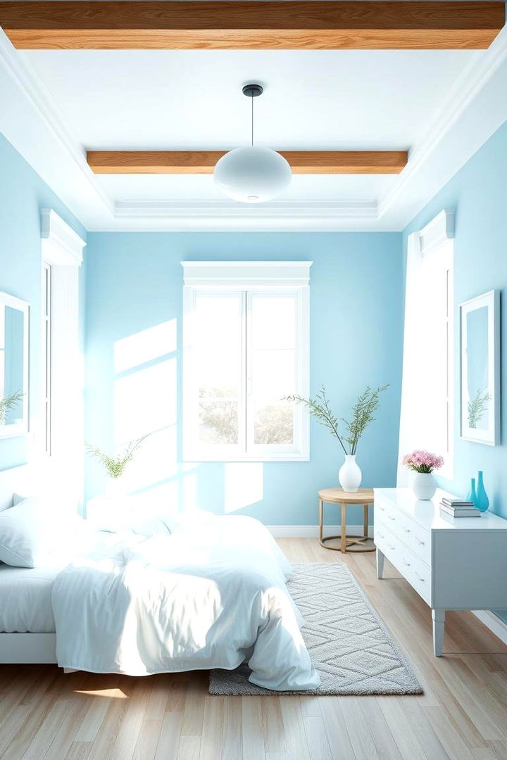 Tranquil Sky Blue - Best Bedroom Paint Colors for a Relaxing Atmosphere