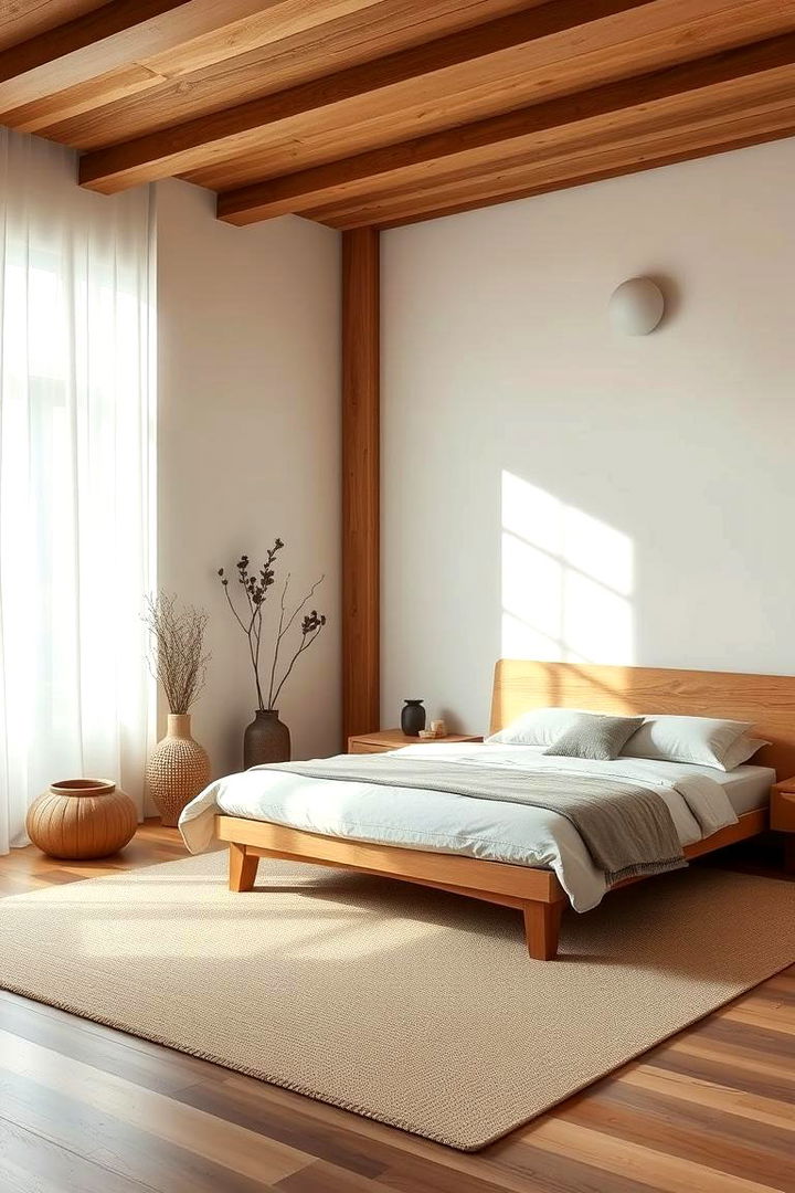 Tranquil Zen Sanctuary - Asian Bedroom Ideas for Calming Retreats