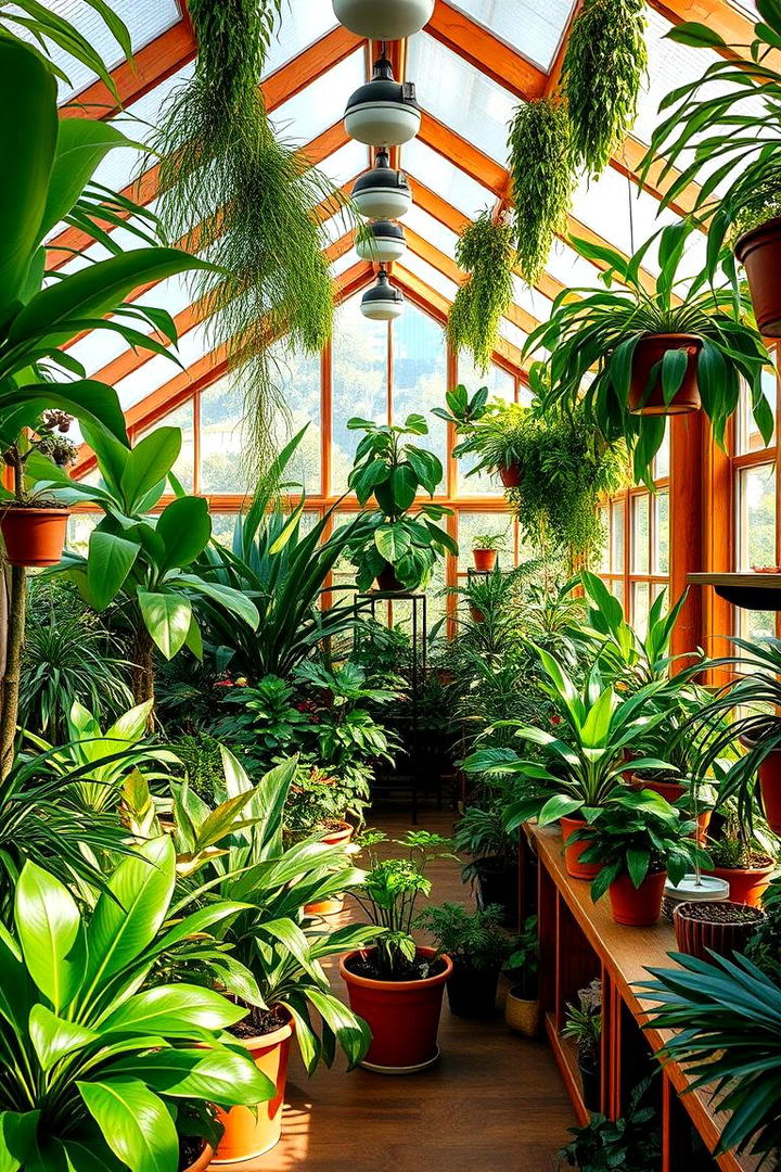 Tropical Escape Haven - Greenhouse Room Ideas for Year-Round Plant Lovers