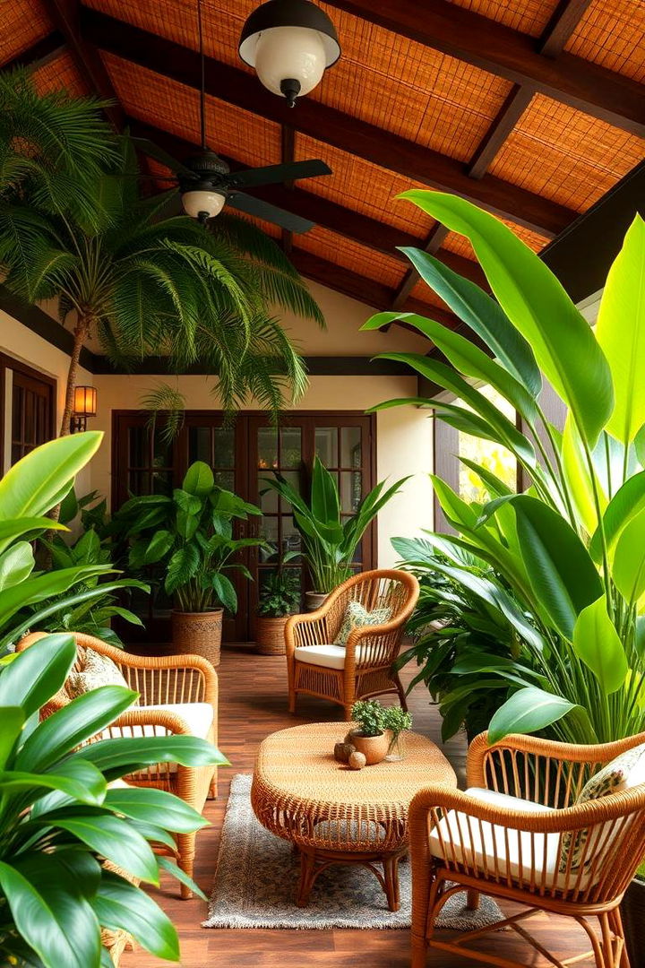 Tropical Oasis Lanai - Inviting Lanai Porch Ideas to Create a Tropical Outdoor Retreat