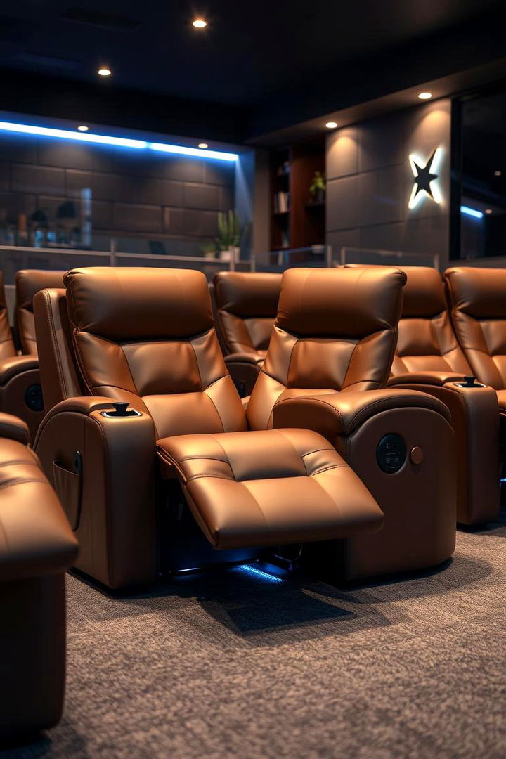 Ultimate Recliner Bliss - Man Cave Seating Ideas: Recliners & Stadium-Style Lounges