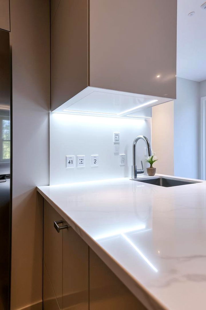 Under Cabinet LED Strip Lighting - Bright Cabinet Lighting Ideas for a Modern Kitchen Makeover