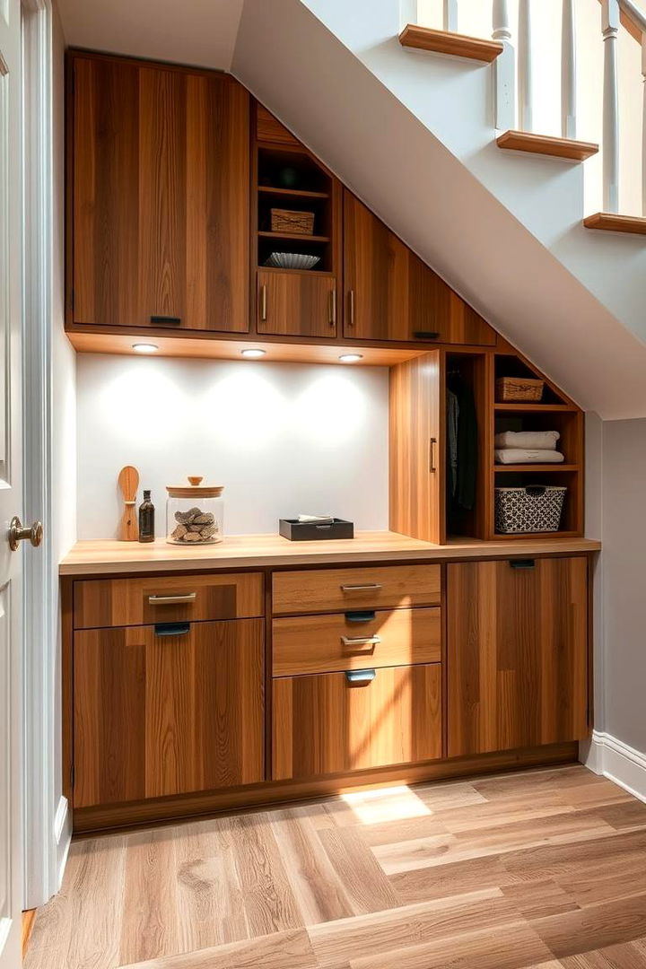 Under Stair Storage Solutions - Innovative Tiny House Storage Ideas for Clutter-Free Living