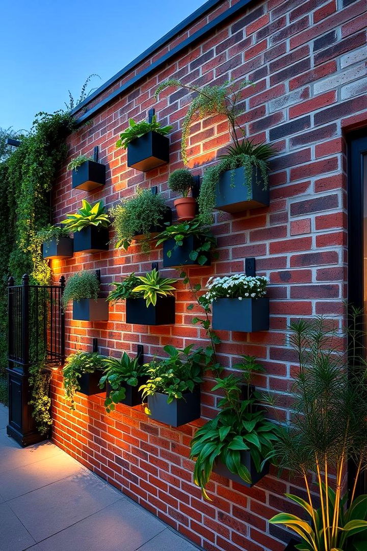 Urban Vertical Oasis - Modern Small Garden Designs for Urban Outdoor Spaces