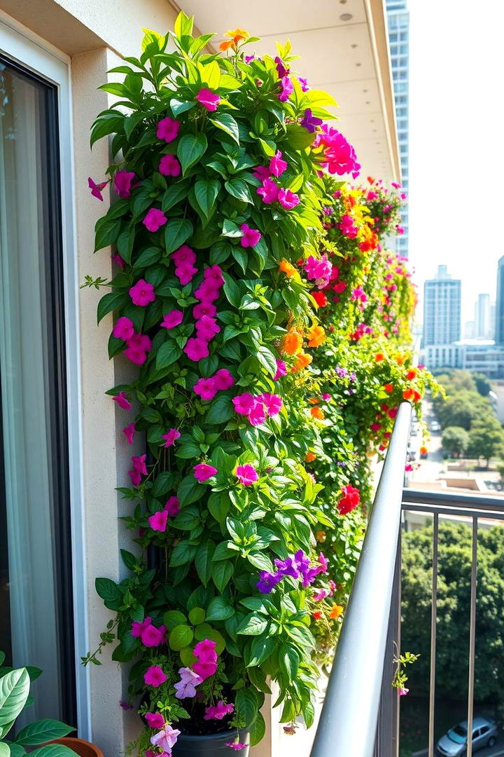 Vertical Garden Oasis - Green Balcony Ideas to Create Urban Outdoor Sanctuaries