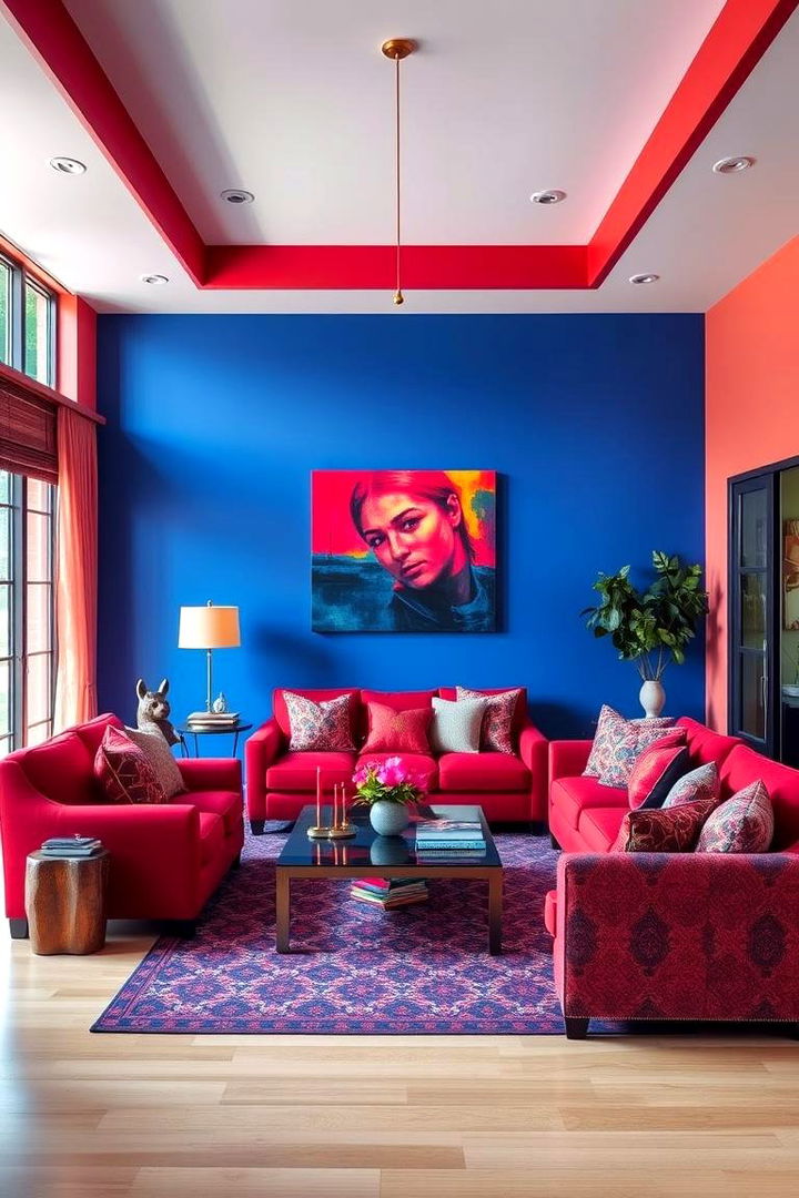 Vibrant Color Palette - Bohemian Gypsy Living Room Decor Inspirations