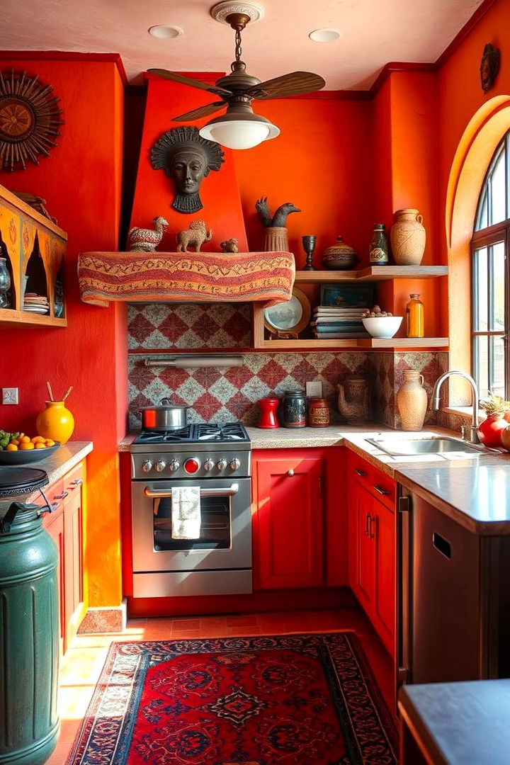 Vibrant Color Schemes for a Mexican Flair - Mexican Kitchen Ideas: Colorful & Traditional Designs