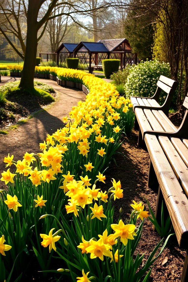 Vibrant Spring Awakening - Daffodil Garden Ideas for Vibrant Spring Displays