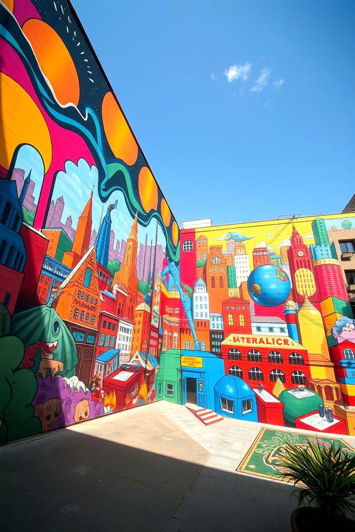 Vibrant Urban Storytelling - Nashville Mural Art Ideas for Bold Wall Statements