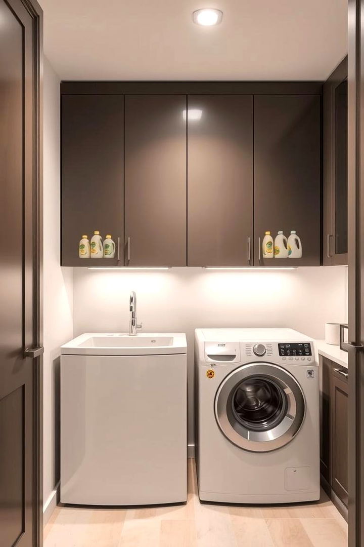 Wall Mounted Cabinets for Easy Access - Neat Laundry Detergent Storage Hacks for Any Space