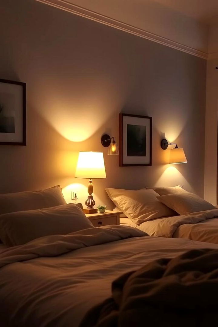 Warm Lighting Ambiance - Cozy Bedroom Ideas for a Serene & Inviting Retreat