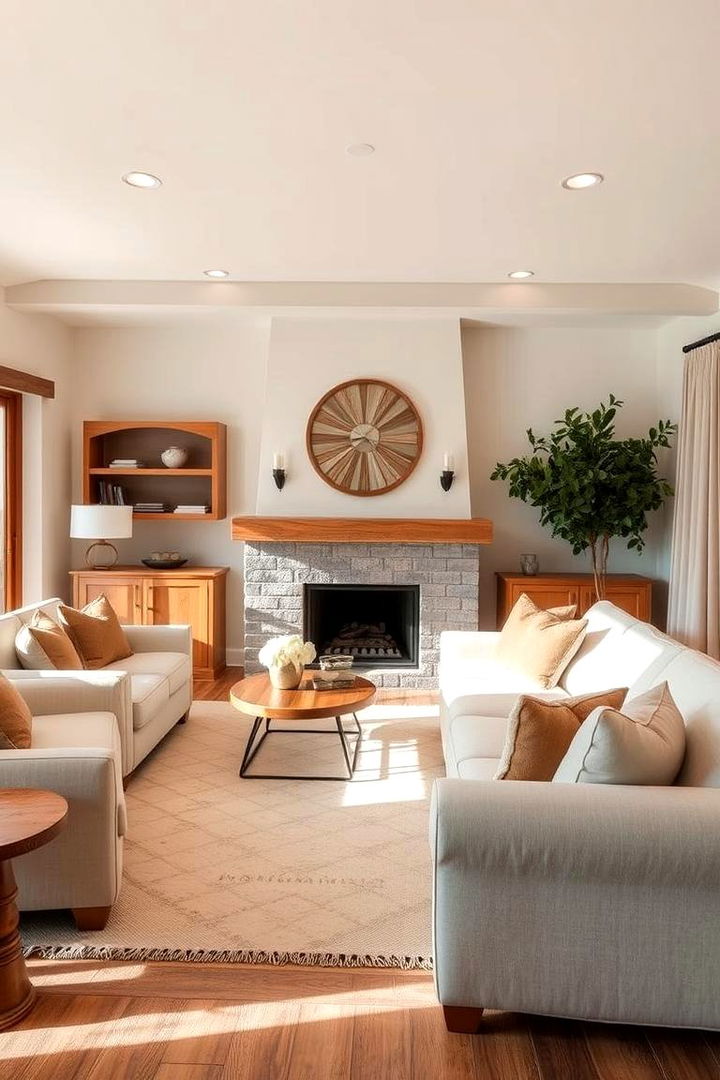 Warm Magnolia Ambiance - Warm Magnolia Living Room Ideas for Timeless Style