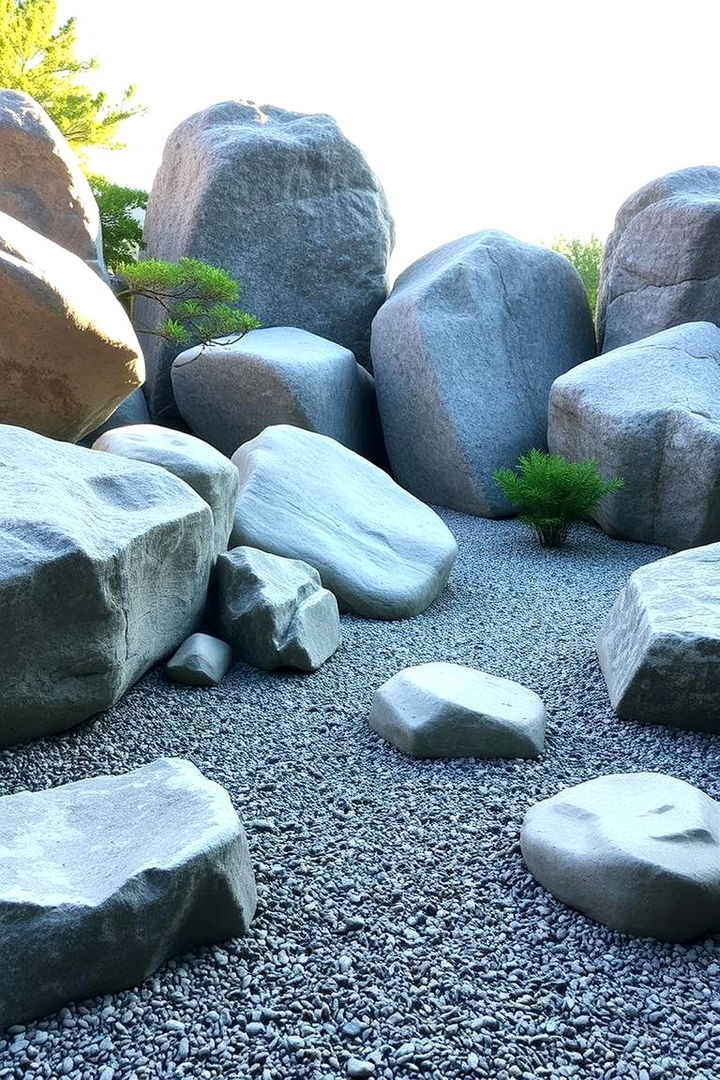 Zen Inspired Rock Garden - Rock Garden Ideas for Low-Maintenance Beauty