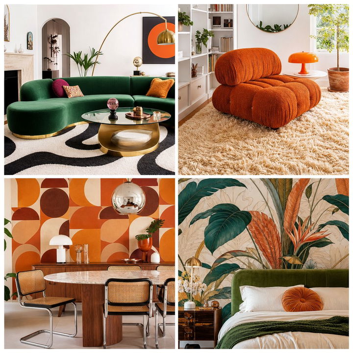 22 60s Bedroom Ideas: Psychedelic Patterns & Bohemian Decor Inspo