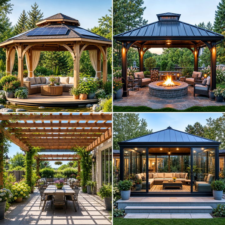 22 Backyard Gazebo Ideas for Shaded Outdoor Relaxation