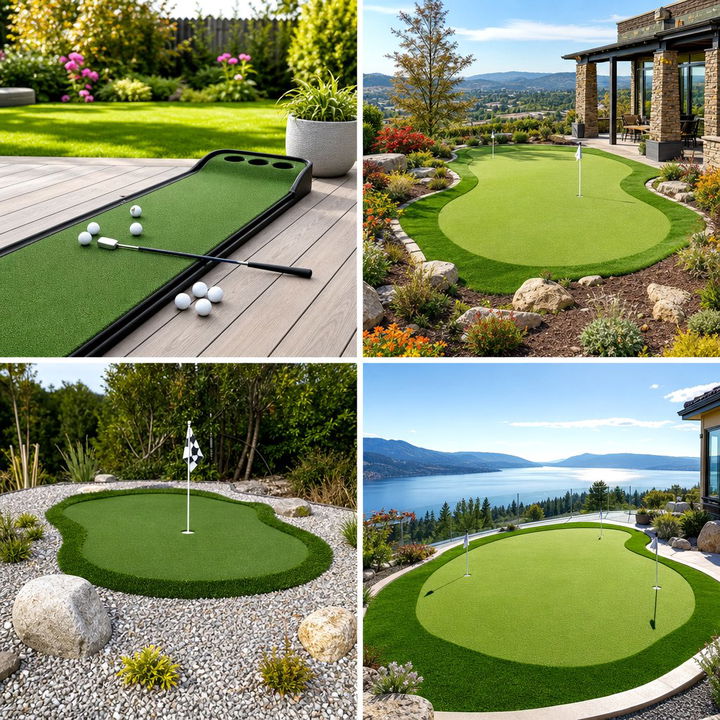 22 Backyard Putting Green Ideas for Golf Lovers