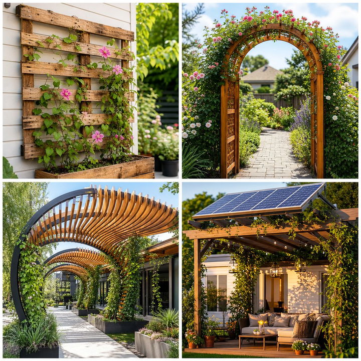 22 Balcony Trellis Ideas for Vertical Garden Lovers