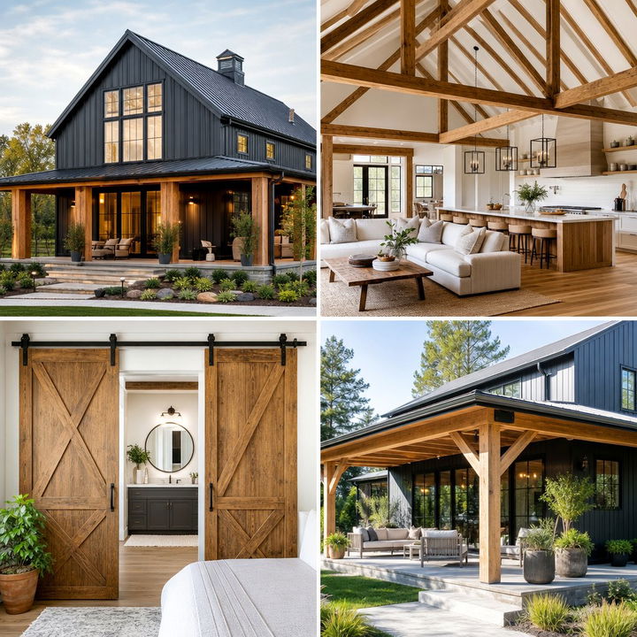22 Barn House Exterior Ideas for Rustic Curb Appeal