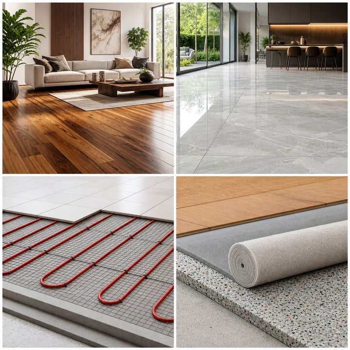 22 Basement Floor Ideas to Upgrade Your Lower Level