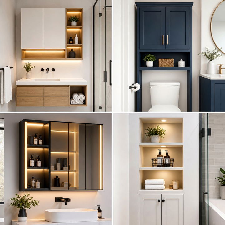 22 Bathroom Cabinet Ideas for Stylish and Functional Storage