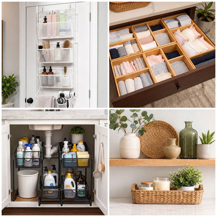 22 Bathroom Organization Ideas: Declutter with Style