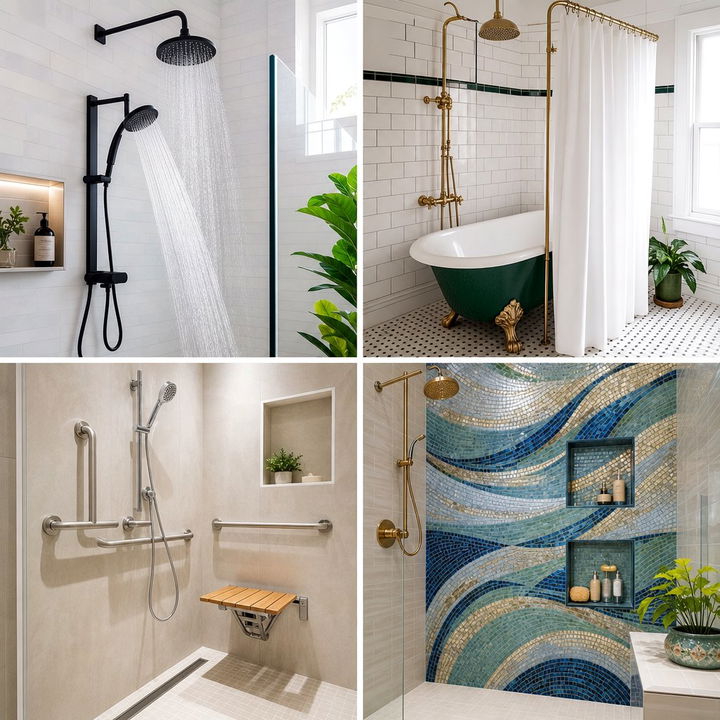 22 Bathroom Shower Ideas: Stylish and Functional Designs