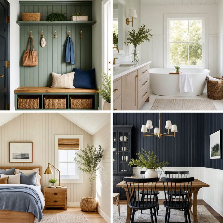 22 Beadboard Bathroom Ideas for Timeless Wall Designs