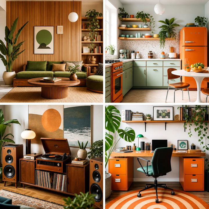 22 Bold 1970s-Inspired Design Ideas for Retro Homes