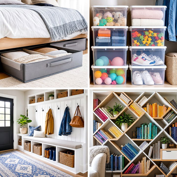 22 Clever Storage Ideas to Declutter and Organize Your Home Spaces