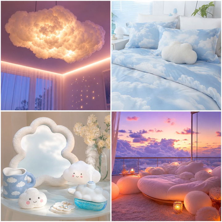 22 Cloud-Themed Bedroom Ideas for a Dreamy Sanctuary