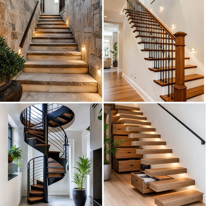 22 Creative Basement Stair Ideas to Maximize Your Space